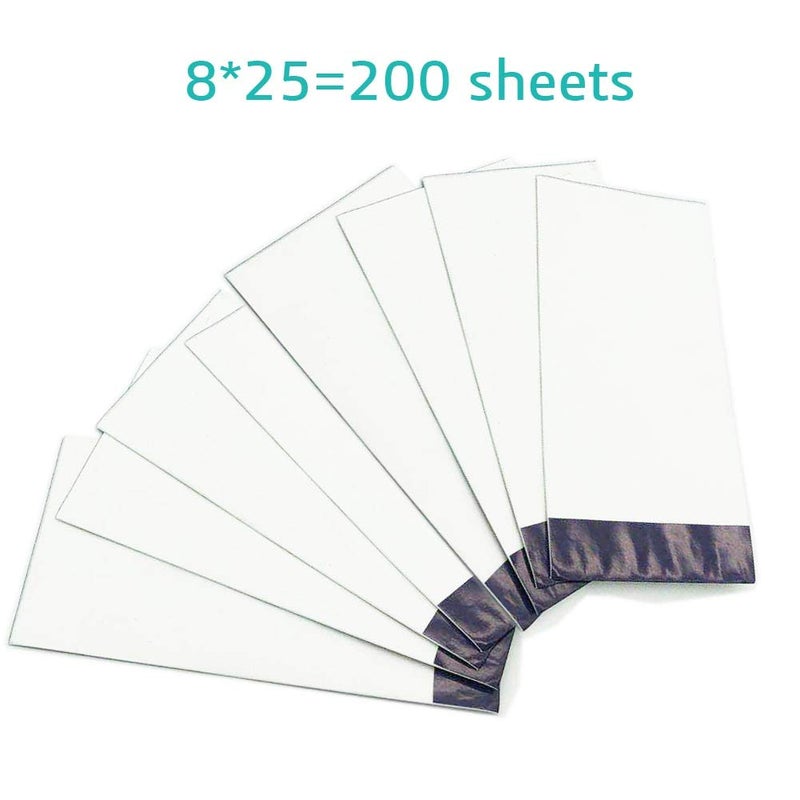 VIZEMO 200 Sheets Lens Cleaning Paper for Gorpro Ultrasoft Microscope and Camera, 8 Packs of 25 Sheets - Image 2